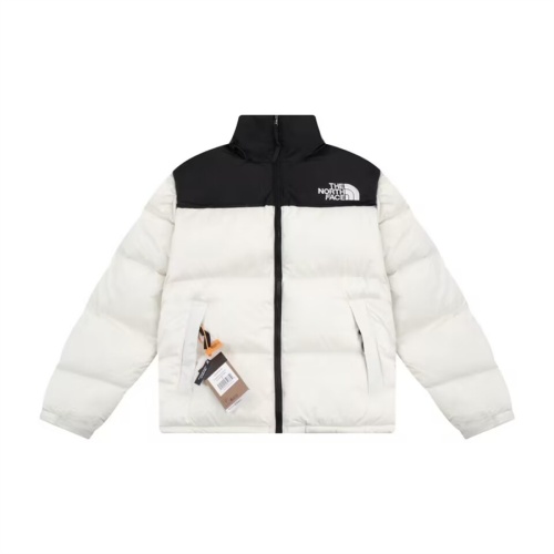 The North Face Down Feather Coat Long Sleeved For Unisex #1147596 $140.00 USD, Wholesale Replica The North Face Down Feather Coat