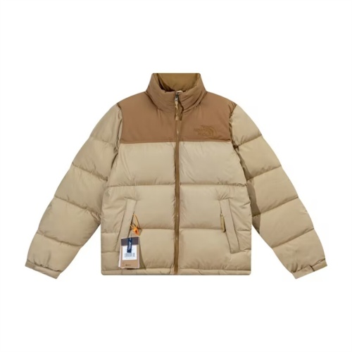 The North Face Down Feather Coat Long Sleeved For Unisex #1147605 $140.00 USD, Wholesale Replica The North Face Down Feather Coat