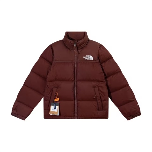 The North Face Down Feather Coat Long Sleeved For Unisex #1147612 $140.00 USD, Wholesale Replica The North Face Down Feather Coat
