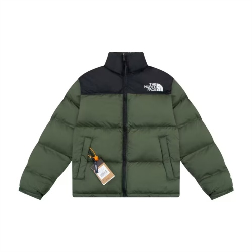 The North Face Down Feather Coat Long Sleeved For Unisex #1147616 $140.00 USD, Wholesale Replica The North Face Down Feather Coat