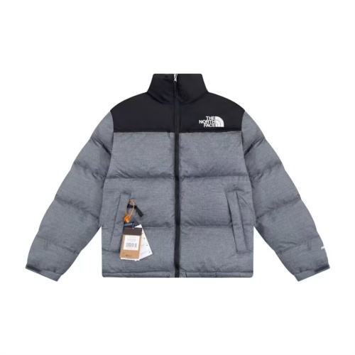The North Face Down Feather Coat Long Sleeved For Unisex #1147623 $140.00 USD, Wholesale Replica The North Face Down Feather Coat