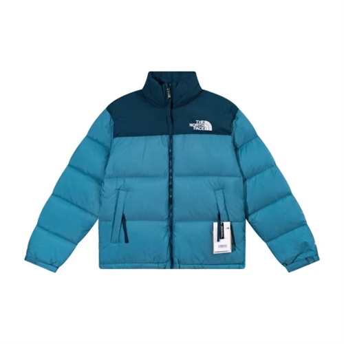 The North Face Down Feather Coat Long Sleeved For Unisex #1147625 $140.00 USD, Wholesale Replica The North Face Down Feather Coat