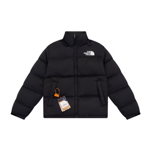 The North Face Down Feather Coat Long Sleeved For Unisex #1147629 $140.00 USD, Wholesale Replica The North Face Down Feather Coat