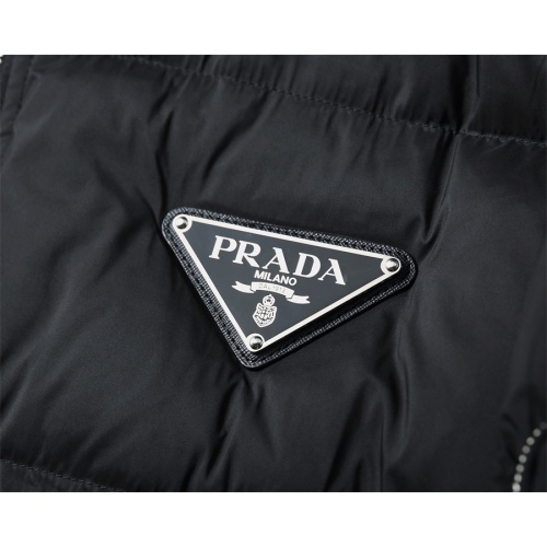 Replica Prada Down Feather Coat Long Sleeved For Men #1147658 $132.00 USD for Wholesale