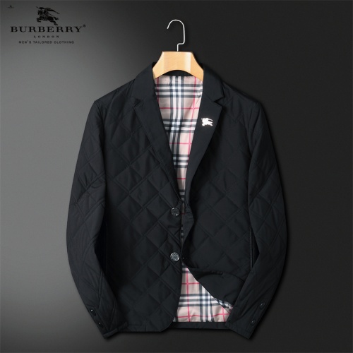 Burberry Down Feather Coat Long Sleeved For Men #1147715 $105.00 USD, Wholesale Replica Burberry Down Feather Coat