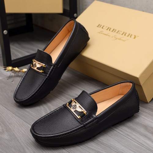 Burberry Leather Shoes For Men #1148052 $68.00 USD, Wholesale Replica Burberry Leather Shoes