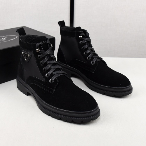 Replica Prada Boots For Men #1148060 $82.00 USD for Wholesale