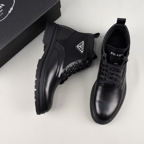 Replica Prada Boots For Men #1148061 $82.00 USD for Wholesale