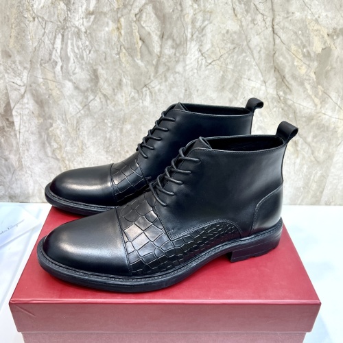 Salvatore Ferragamo Boots For Men #1148071 $125.00 USD, Wholesale Replica Salvatore Ferragamo Boots