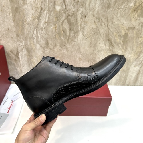 Replica Salvatore Ferragamo Boots For Men #1148071 $125.00 USD for Wholesale