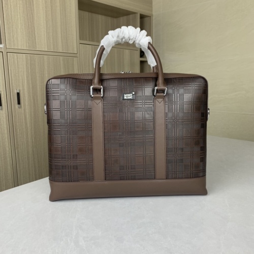 Mont Blanc AAA Man Handbags #1148146 $160.00 USD, Wholesale Replica Mont Blanc AAA Man Handbags