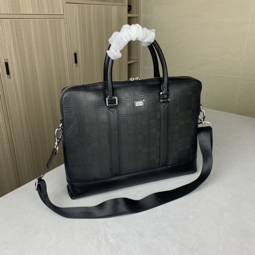 Replica Mont Blanc AAA Man Handbags #1148147 $160.00 USD for Wholesale