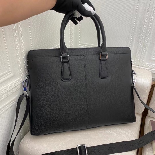 Replica Mont Blanc AAA Man Handbags #1148152 $118.00 USD for Wholesale