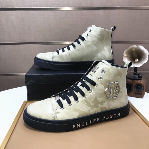 Philipp Plein PP High Tops Shoes For Men #1148191