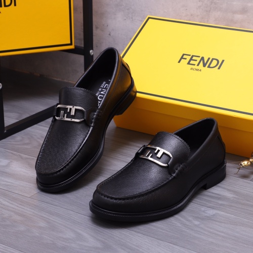 Fendi Leather Shoes For Men #1148210 $88.00 USD, Wholesale Replica Fendi Leather Shoes