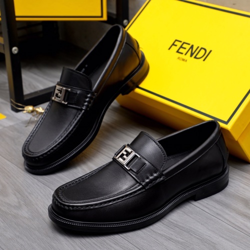 Fendi Leather Shoes For Men #1148215 $88.00 USD, Wholesale Replica Fendi Leather Shoes