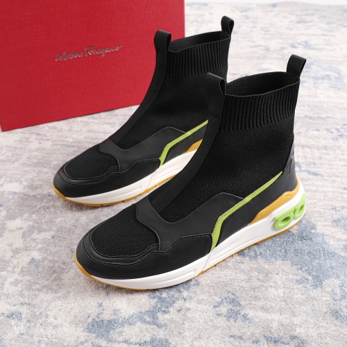 Salvatore Ferragamo Boots For Men #1148225 $88.00 USD, Wholesale Replica Salvatore Ferragamo Boots