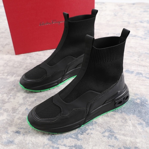 Salvatore Ferragamo Boots For Men #1148227 $88.00 USD, Wholesale Replica Salvatore Ferragamo Boots