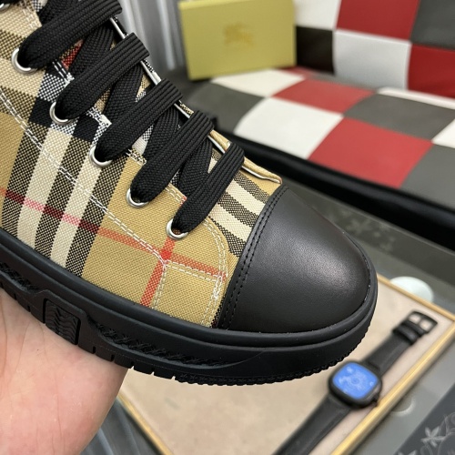 Replica Burberry High Tops Shoes For Men #1148267 $76.00 USD for Wholesale