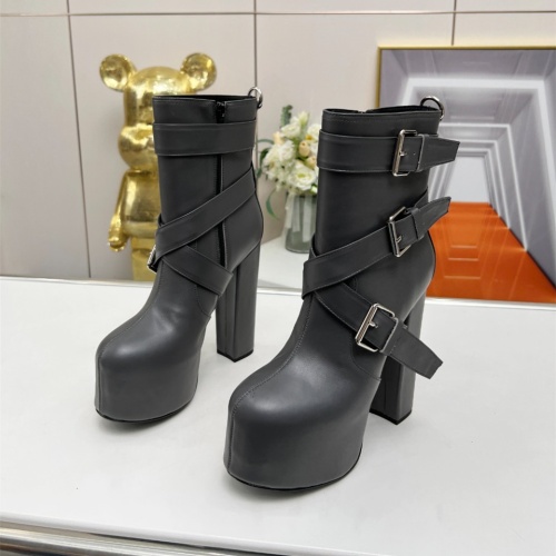 Yves Saint Laurent YSL Boots For Women #1148366 $160.00 USD, Wholesale Replica Yves Saint Laurent YSL Boots