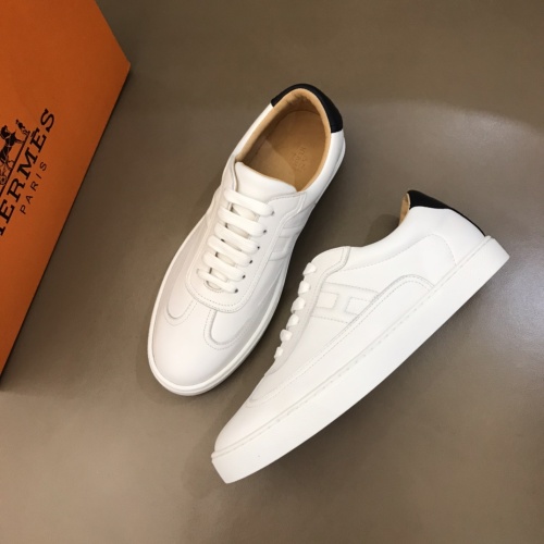 Replica Hermes Casual Shoes For Men #1148442 $68.00 USD for Wholesale