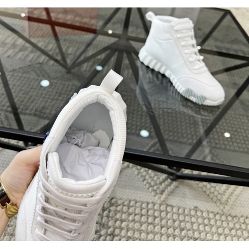 Replica Hermes High Tops Shoes For Men #1148458 $82.00 USD for Wholesale
