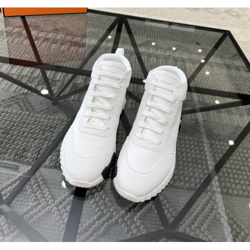 Replica Hermes High Tops Shoes For Men #1148459 $82.00 USD for Wholesale
