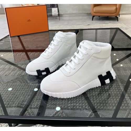 Hermes High Tops Shoes For Men #1148460 $82.00 USD, Wholesale Replica Hermes High Tops Shoes
