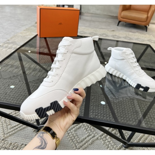 Replica Hermes High Tops Shoes For Men #1148462 $82.00 USD for Wholesale