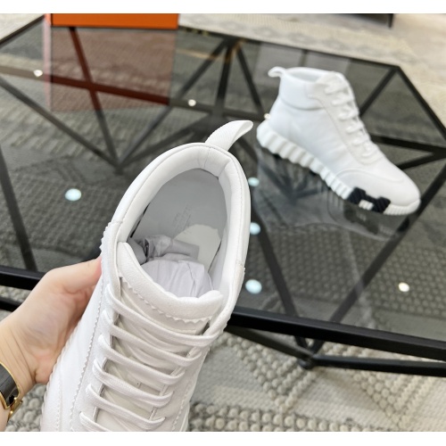 Replica Hermes High Tops Shoes For Men #1148462 $82.00 USD for Wholesale