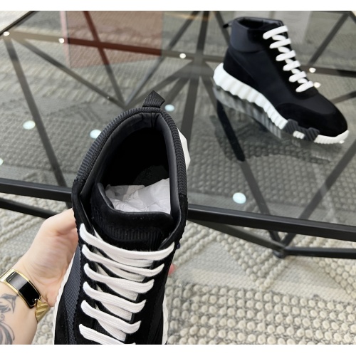 Replica Hermes High Tops Shoes For Men #1148464 $82.00 USD for Wholesale
