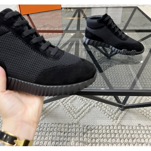 Replica Hermes High Tops Shoes For Men #1148468 $82.00 USD for Wholesale