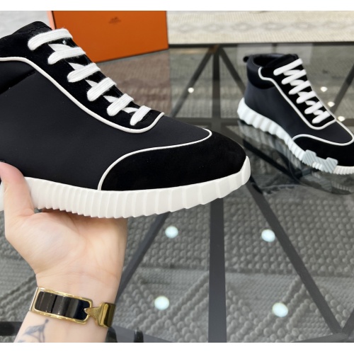 Replica Hermes High Tops Shoes For Men #1148470 $82.00 USD for Wholesale