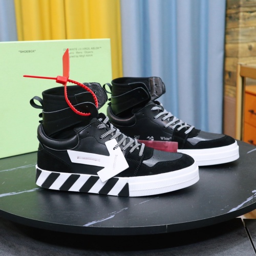 Off-White High Tops Shoes For Men #1148590 $105.00 USD, Wholesale Replica Off-White High Tops Shoes