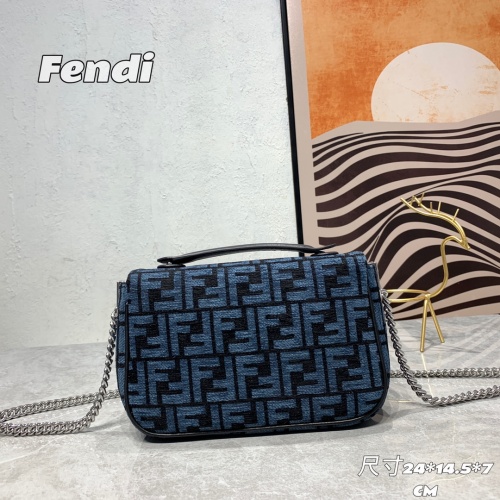 Replica Fendi AAA Quality Messenger Bags For Women #1148693 $112.00 USD for Wholesale