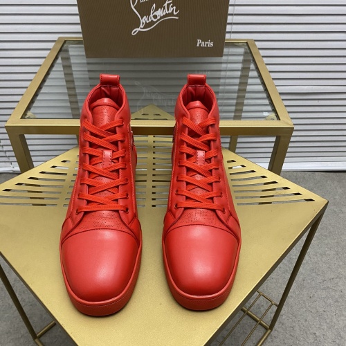 Replica Christian Louboutin High Top Shoes For Men #1148708 $96.00 USD for Wholesale
