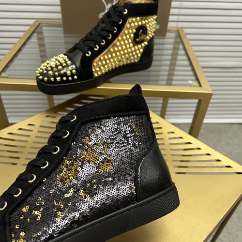 Replica Christian Louboutin High Top Shoes For Men #1148724 $98.00 USD for Wholesale