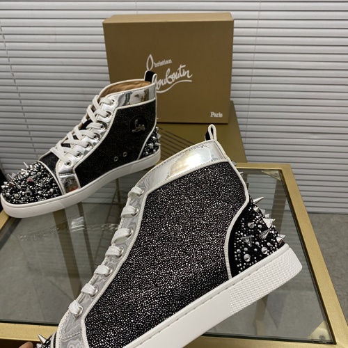 Replica Christian Louboutin High Top Shoes For Men #1148726 $98.00 USD for Wholesale