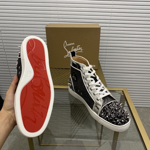 Replica Christian Louboutin High Top Shoes For Men #1148726 $98.00 USD for Wholesale