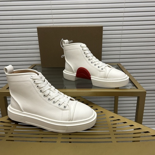 Christian Louboutin High Top Shoes For Men #1148729 $98.00 USD, Wholesale Replica Christian Louboutin High Top Shoes