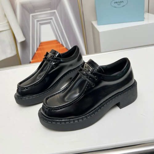 Prada Leather Shoes For Women #1148776