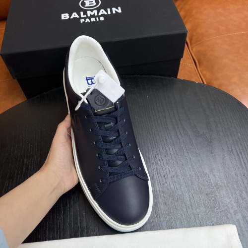 Replica Balmain Casual Shoes For Men #1148977 $82.00 USD for Wholesale