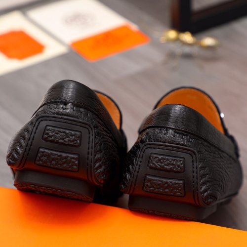 Replica Hermes Leather Shoes For Men #1149008 $68.00 USD for Wholesale