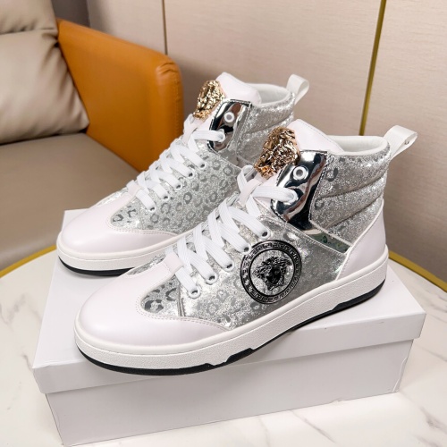 Versace High Tops Shoes For Men #1149109