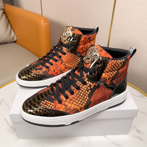 Versace High Tops Shoes For Men #1149111