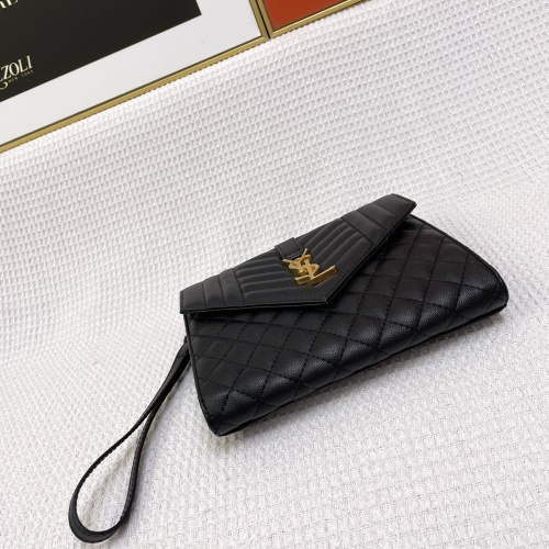 Replica Yves Saint Laurent AAA Wallets For Women #1149160 $82.00 USD for Wholesale