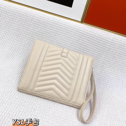 Replica Yves Saint Laurent AAA Wallets For Women #1149161 $82.00 USD for Wholesale