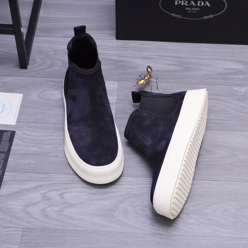 Replica Prada Boots For Men #1149323 $76.00 USD for Wholesale