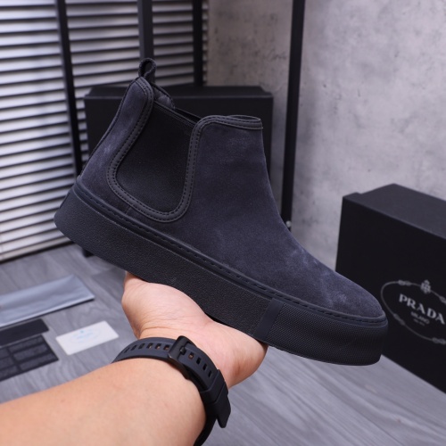 Replica Prada Boots For Men #1149324 $76.00 USD for Wholesale