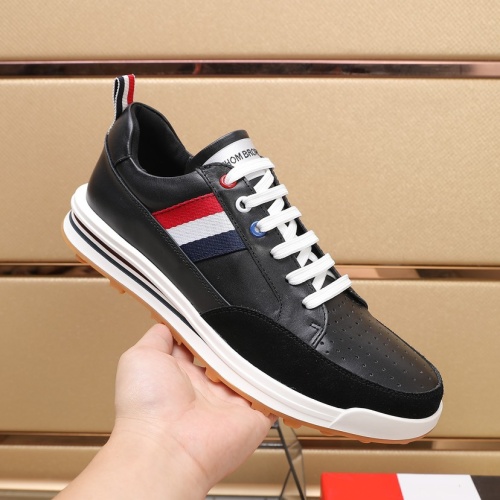 Replica Thom Browne TB Casual Shoes For Men #1149537 $92.00 USD for Wholesale